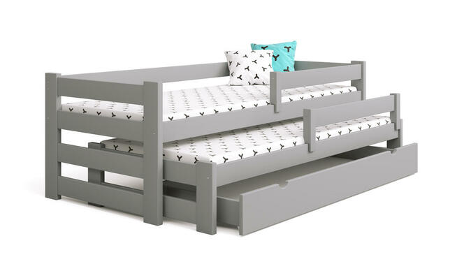 Drewniane łóżko dla dziecka MARGARET polska produkcja