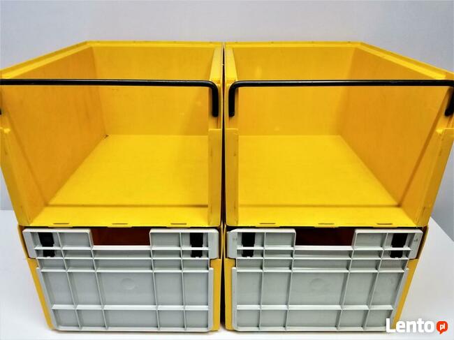 Pojemnik Plastikowy Kuweta Skrzynka Magazynowy Transportowy
