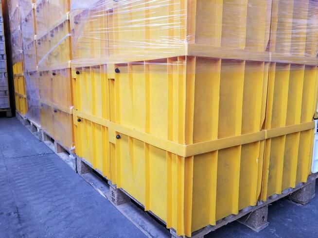 Pojemnik Plastikowy Kuweta Skrzynka Magazynowy Transportowy