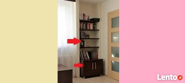 Półki na książki mocne podwójne grube