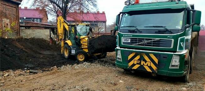 Usługi koparko ładowarka, koparka mecalac, minikoparka