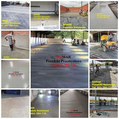 Posadzki przemysłowe oraz mixokretem