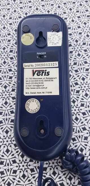 Kolekcjonerski telefon stacjonarny veris