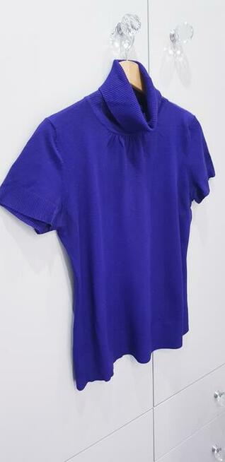 Damski golf z krótkim rękawem