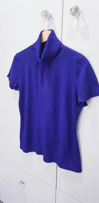 Damski golf z krótkim rękawem