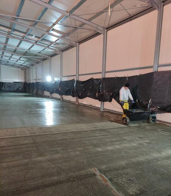 Posadzki betonowe zwykłe z mixokreta oraz przemysłowe