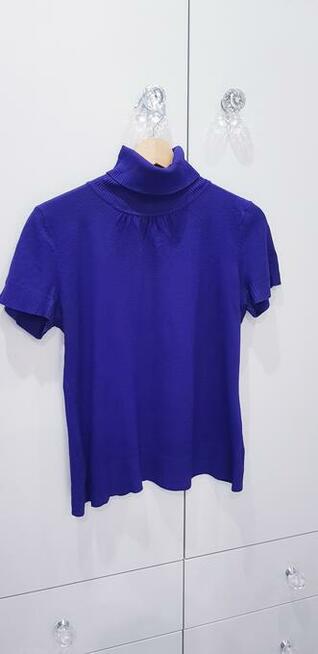 Damski golf z krótkim rękawem