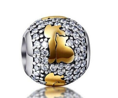 Pandora Charm koralik zawieszka konik morski