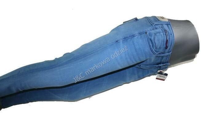 Orygin. damskie jeansy Tommy Hilfiger Natalie rurki W31/L30
