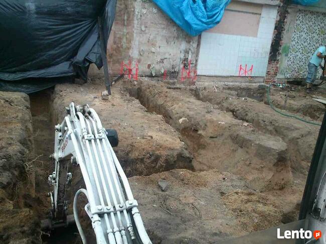 Mini koparka usługi Chrząstawa, Nadolice, Dobrzykowice