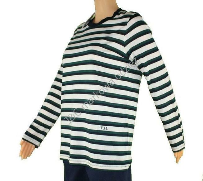Oryginalna damska bluzka Tommy Hilfiger - 100% lyocell - L