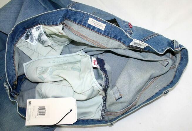 Oryg. męskie jeansy Levis 501 dla wielkiego faceta W50/L34