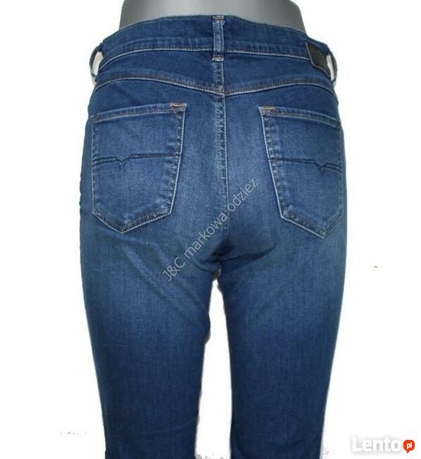 Oryginalne damskie jeansy Diesel Sandy -Slim Stretch W28/L34