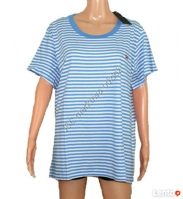 Oryginalna damska koszulka Levis - t-shirt Plus Size - 2XL