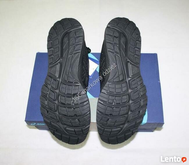 Oryg. męskie buty Asics - Gel Cumulus 22 czarne roz 46 -11,5