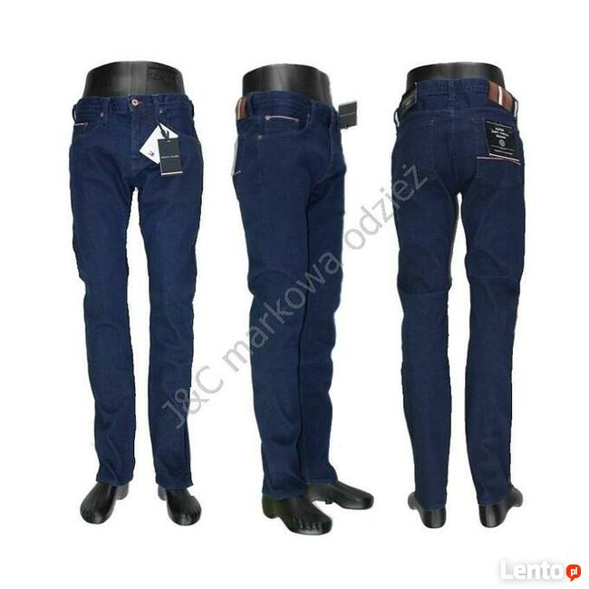 Oryginalne męskie jeansy Tommy Hilfiger Denton Str. W33/L32