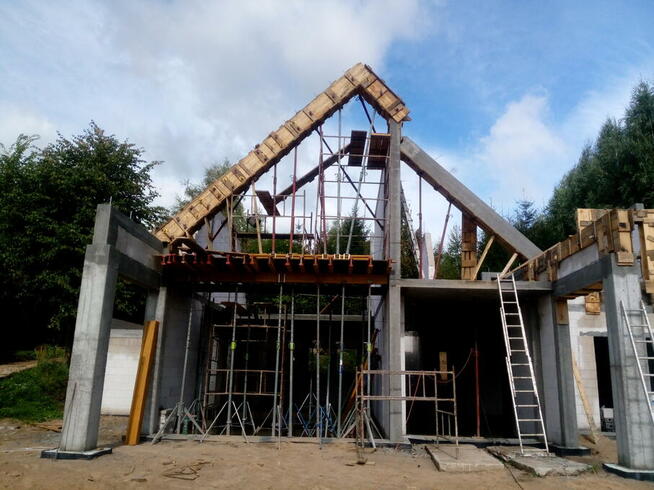 Przyjmę zlecenia na budowy domów od podstaw.