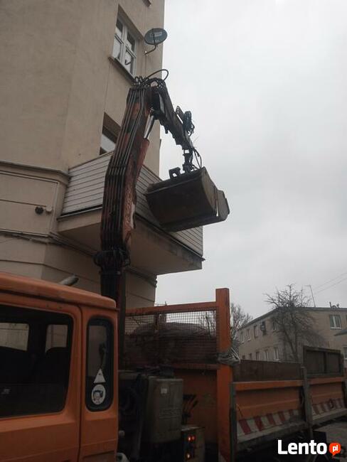 Transport HDS+ łyżka samozaładowcza wywrotka 10 t