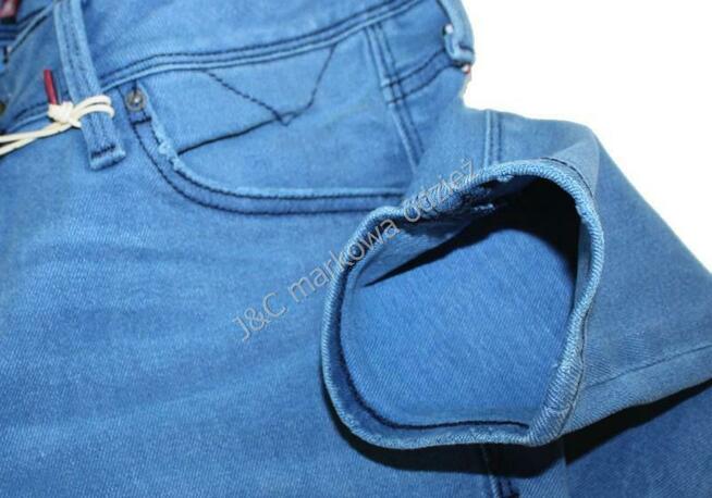 Orygin. damskie jeansy Tommy Hilfiger Natalie rurki W31/L30