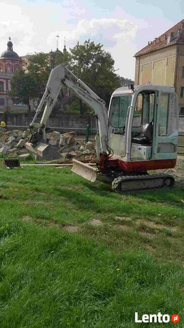 Mini koparka usługi Chrząstawa, Nadolice, Dobrzykowice