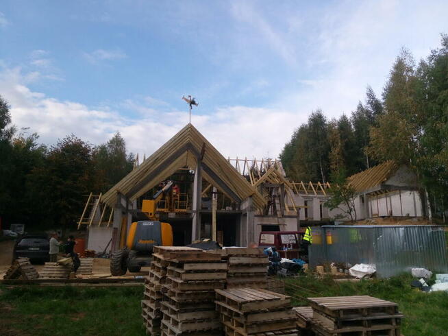 Przyjmę zlecenia na budowy domów od podstaw.