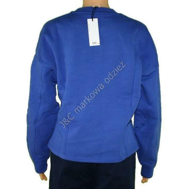 Oryginalna damska bluza Lee - French Blue krótka - roz. M