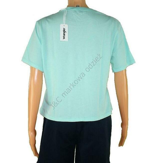 Oryginalna damska koszulka Wrangler - krótka - t-shirt - XL