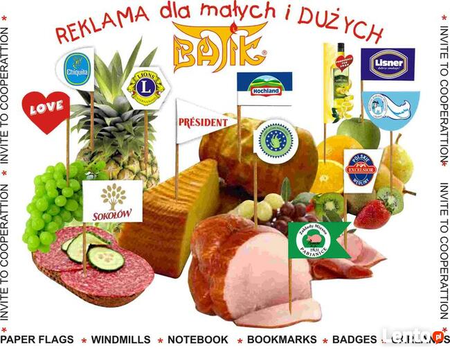 Wykałaczki #pikery #toppery Degustacyjne - Dekoracyjne \