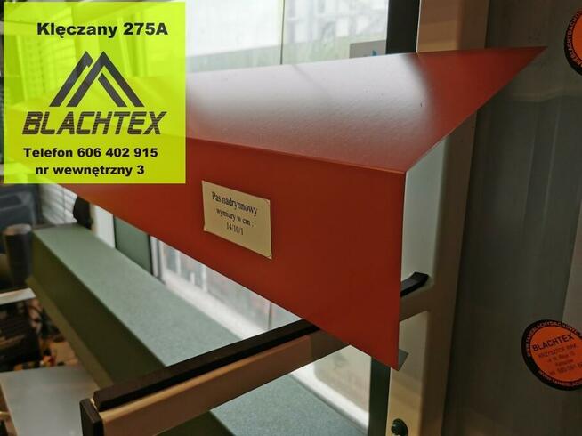 Tanie obróbki blacharskie, opierzenie dachu Klęczany