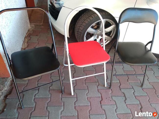 sprzedam krzesła ogrodowe do altan itp skóra eko 3 sztuki ce