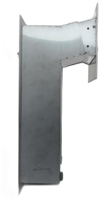 Duża przelotowa skrzynka na listy do cienkich murków