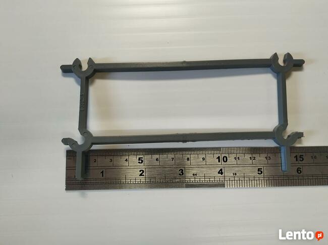 Strzemiona do słupków ogrodzeniowych, 175x100mm