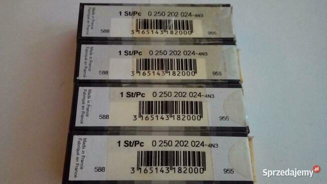 Świeca żarowa BOSCH 0250202024 RENAULT 1.9D cena za 4szt !!