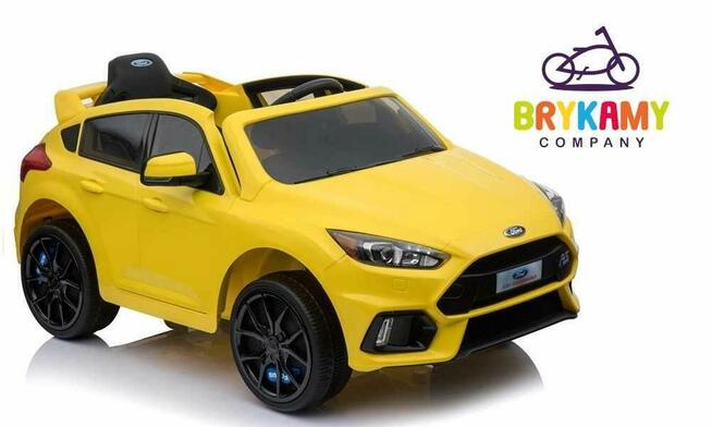 Auto na akumulator Lean Cars Ford Focus RS Żółte