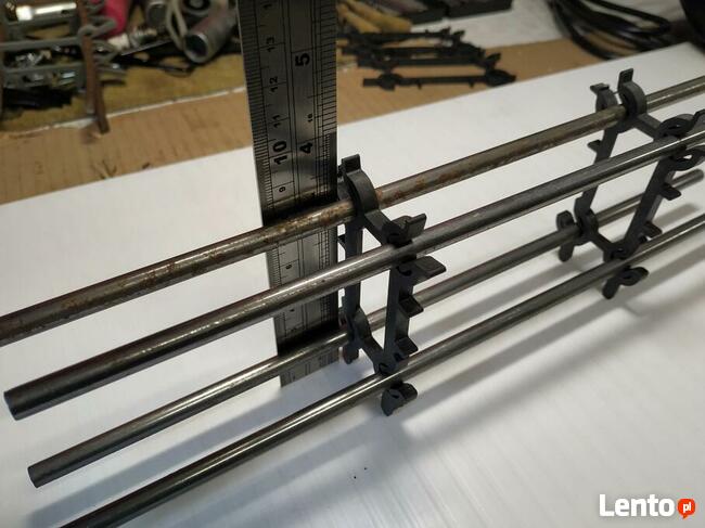 Jarzma z plastiku do słupków szczelinowych z felcem