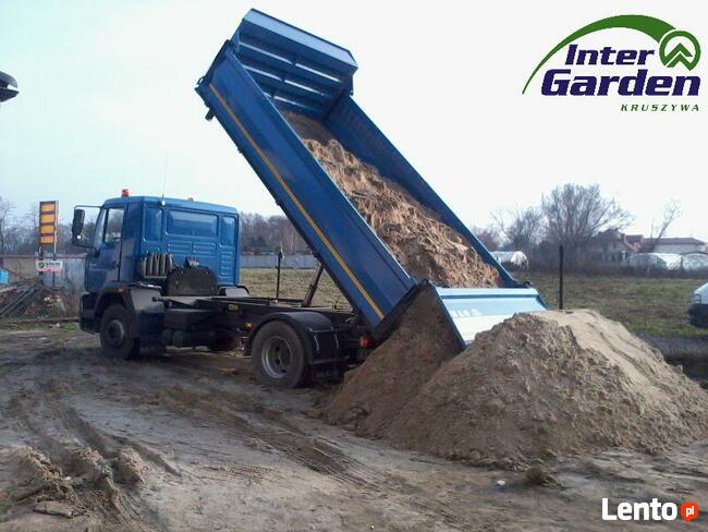 Dowóz piasku, żwiru, piasek do piaskownic