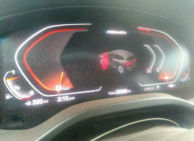 BMW X3 2020, 3.0L, 4x4, M40I, od ubezpieczalni