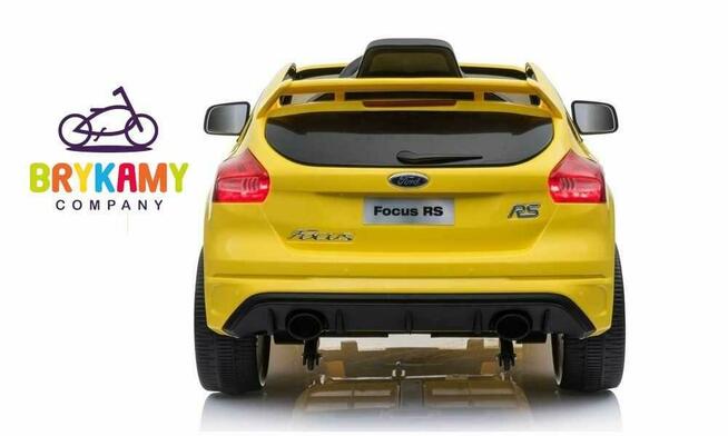 Auto na akumulator Lean Cars Ford Focus RS Żółte