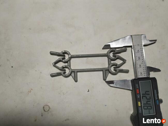 Strzemiona zbrojeniowe do słupków betonowych jarzma