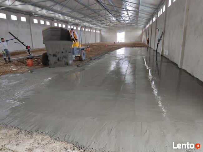 Posadzki przemysłowe oraz mixokret Sieradz, Błaszki, Warta