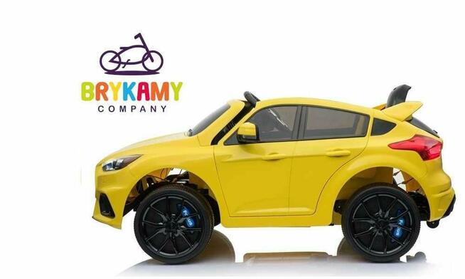 Auto na akumulator Lean Cars Ford Focus RS Żółte