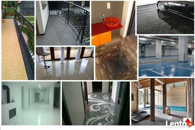 żywica do garażu, magazynu