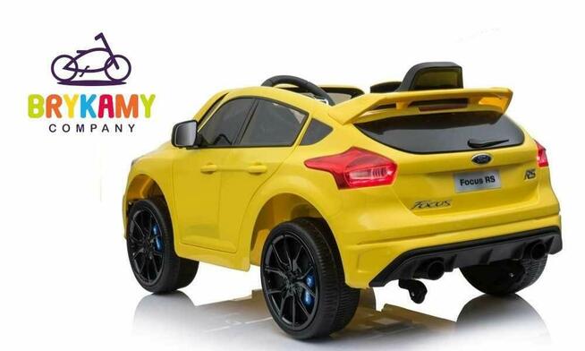Auto na akumulator Lean Cars Ford Focus RS Żółte