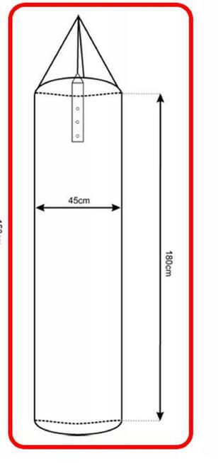Worek bokserski Everest Twill WBE150