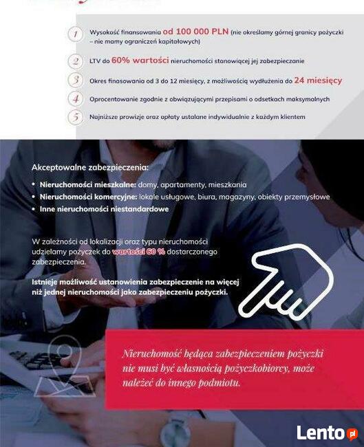 Dla firm i przedsiębiorców pożyczki do 50 mln.