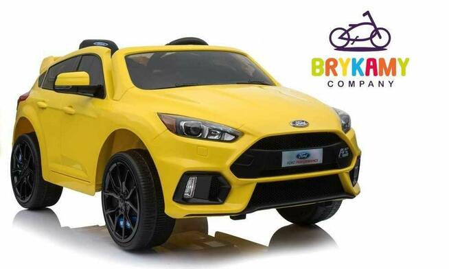 Auto na akumulator Lean Cars Ford Focus RS Żółte