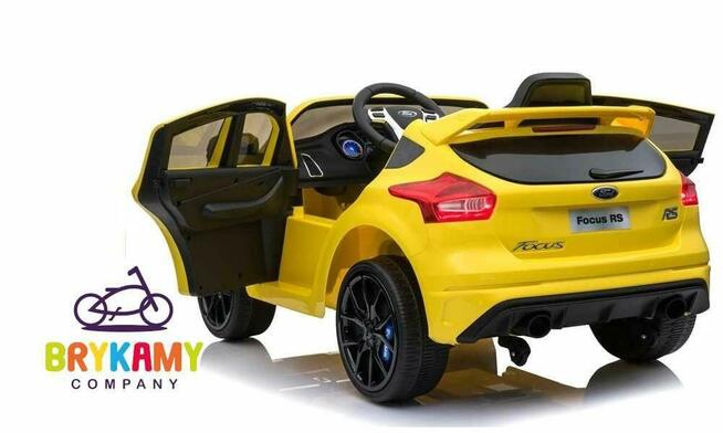 Auto na akumulator Lean Cars Ford Focus RS Żółte
