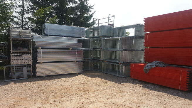 Rusztowanie Plettac nowe 100 m2 dotacje