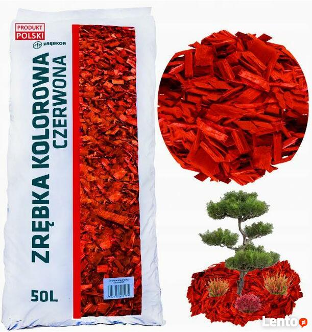 Zrębka Kolorowa / Mulcz Kolorowy / worki 50L