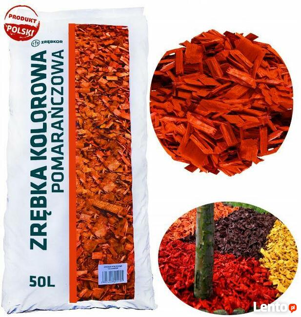 Zrębka Kolorowa / Mulcz Kolorowy / worki 50L